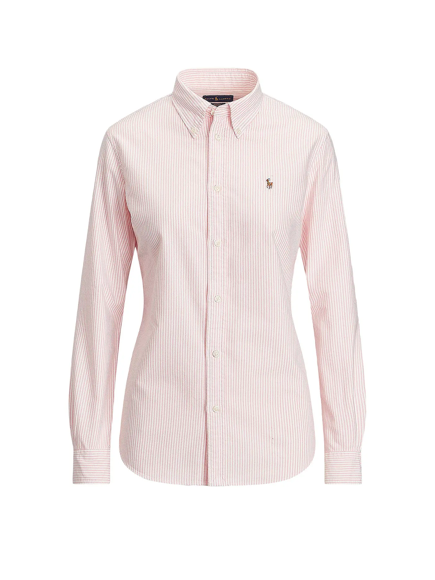 POLO RALPH LAUREN | Bluse Slim Fit HARPER | rosa